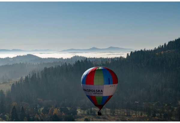 Lot balonem nad Tatrami