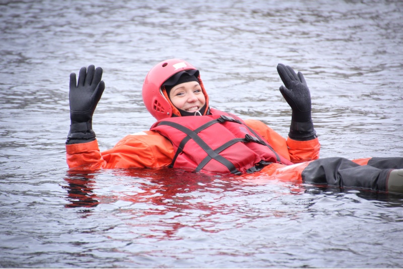 Rafting na białej wodzie