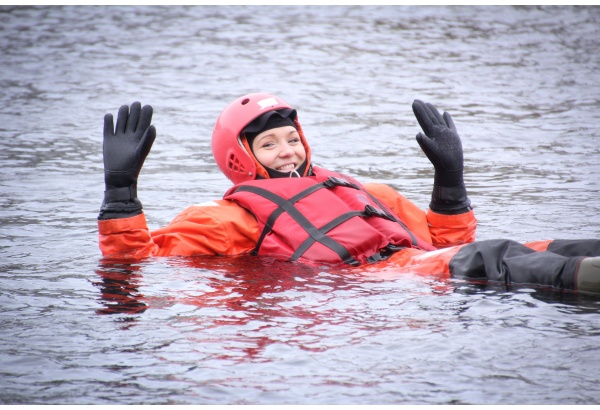 Rafting na białej wodzie