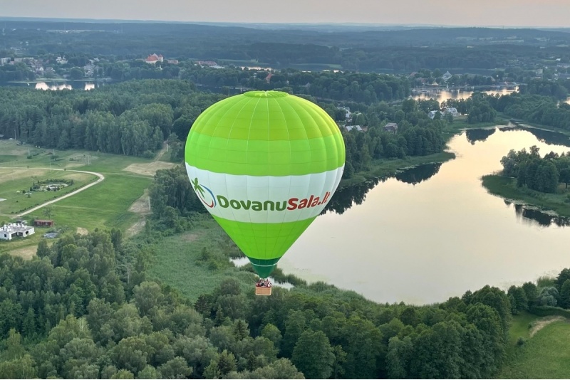 Romantyczny lot balonem dla dwojga w Birsztanach na Litwie