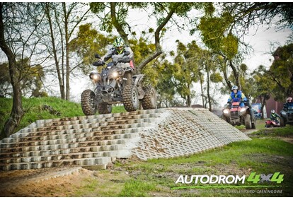 Samodzielna jazda quadem na torze off road w Książu Wielkopolskim