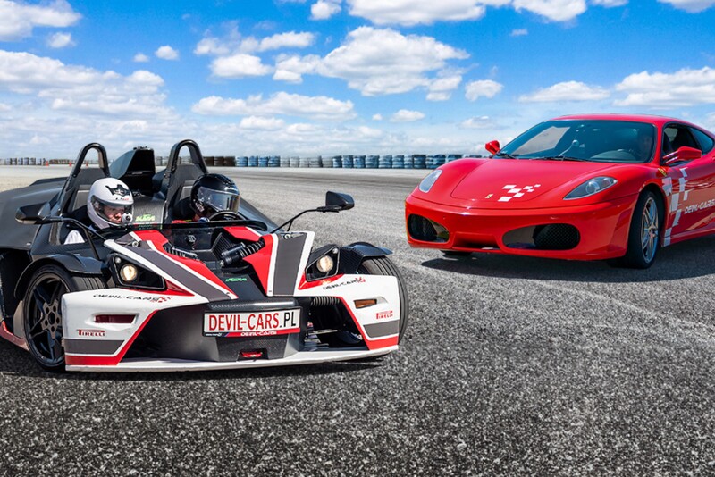 Pojedynek: Ferrari F430 vs KTM X-BOW z Devil Cars