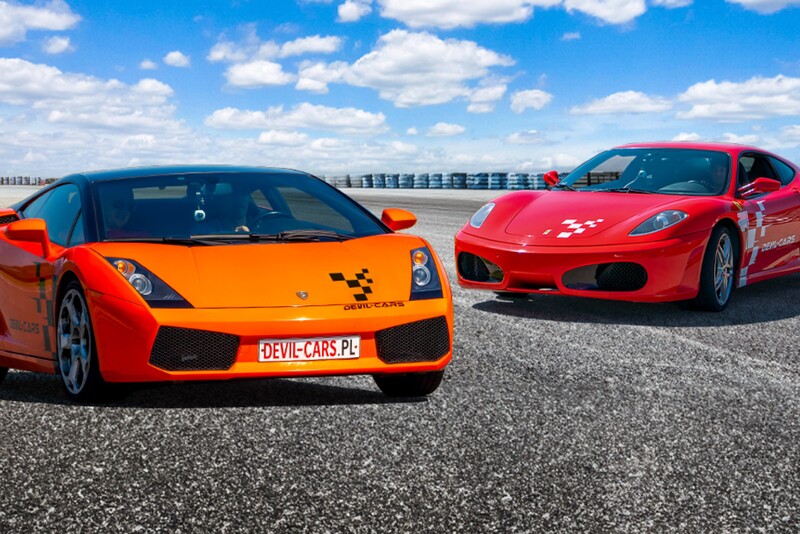 Pojedynek: Lamborghini Gallardo vs Ferrari F430 z Devil Cars