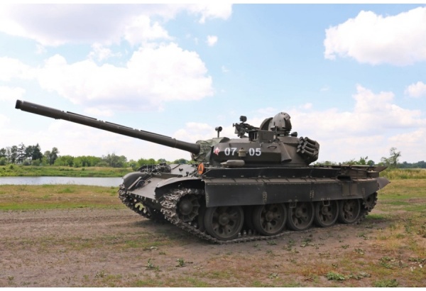 Przejażdżka czołgiem T-55