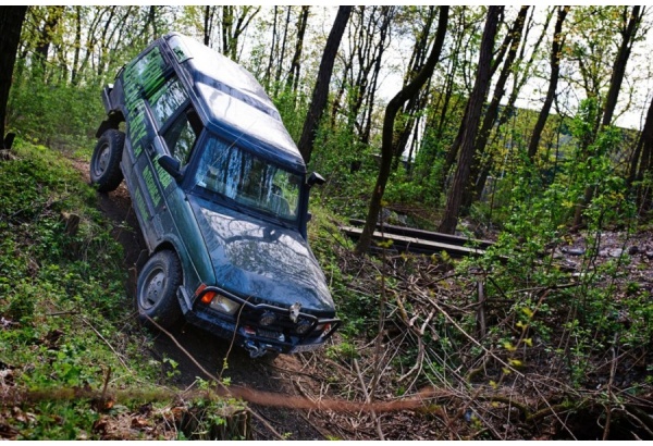 Przejażdżka off road w fotelu pasażera  w Poznaniu