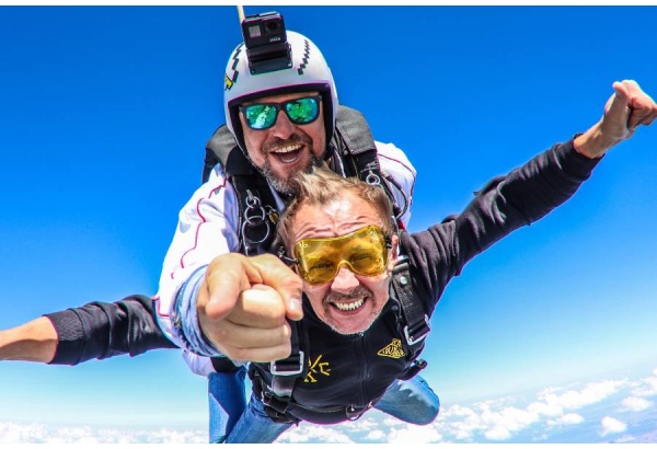 Skok tandemowy z nagrywaniem SELFIE w Kruszynie albo Przasnyszu