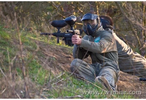 Paintballowa przygoda w okolicach Bydgoszczy